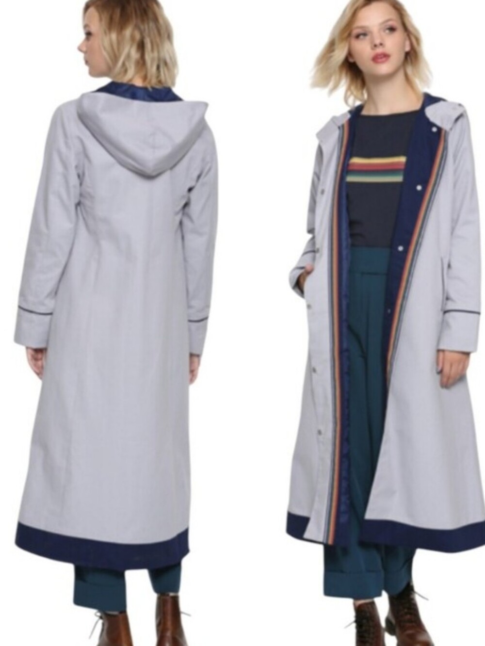 Her Universe Doctor Who Trench Coat Medium